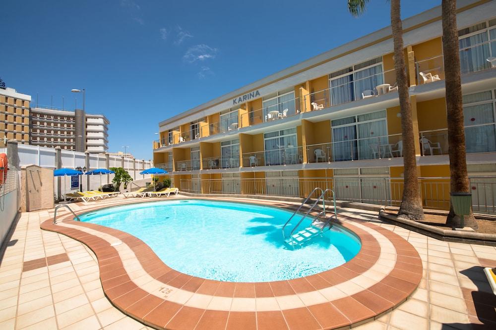 Apartamentos Karina Πλάγια ντελ Ινγκλές Εξωτερικό φωτογραφία